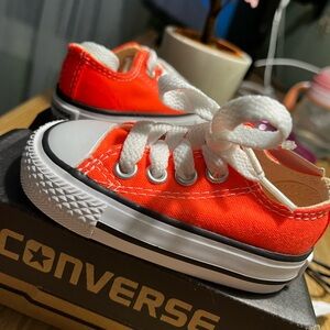 Converse infant Size 2 with original box